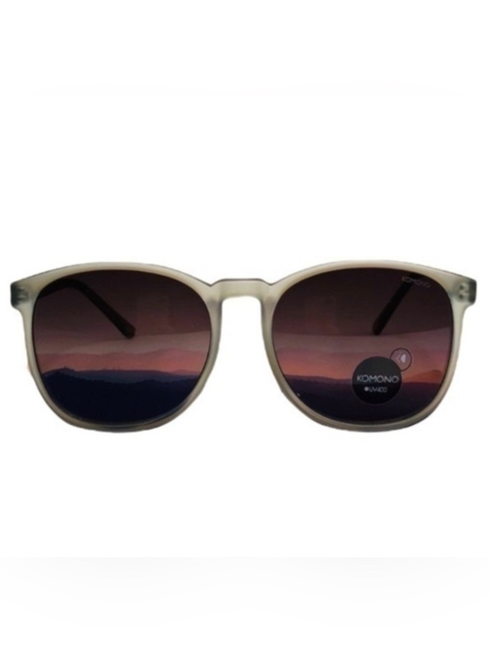 KOMONO Urkel Heaven Blue Sunglasses NEW UV400